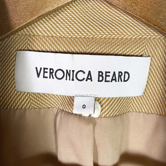 Veronica Beard Hosanna Herringbone Cutaway Dickey Jacket - Picture 8 of 10